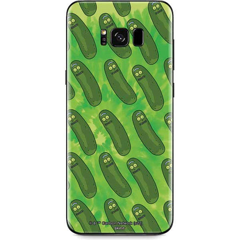 Adult Swim Rick and Morty Pickle Rick Pattern Galaxy S8 Plus Skin